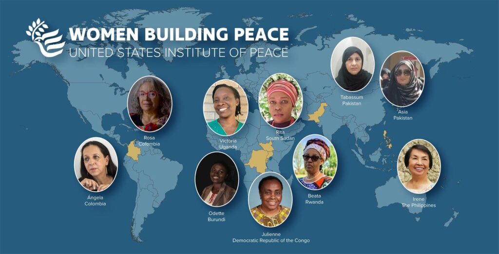 Ms. Lopidia enters the global record of peace builders.